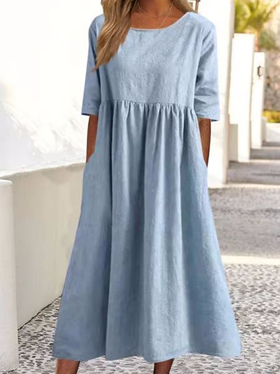 Casual Sleeveless Summer Dress for Women