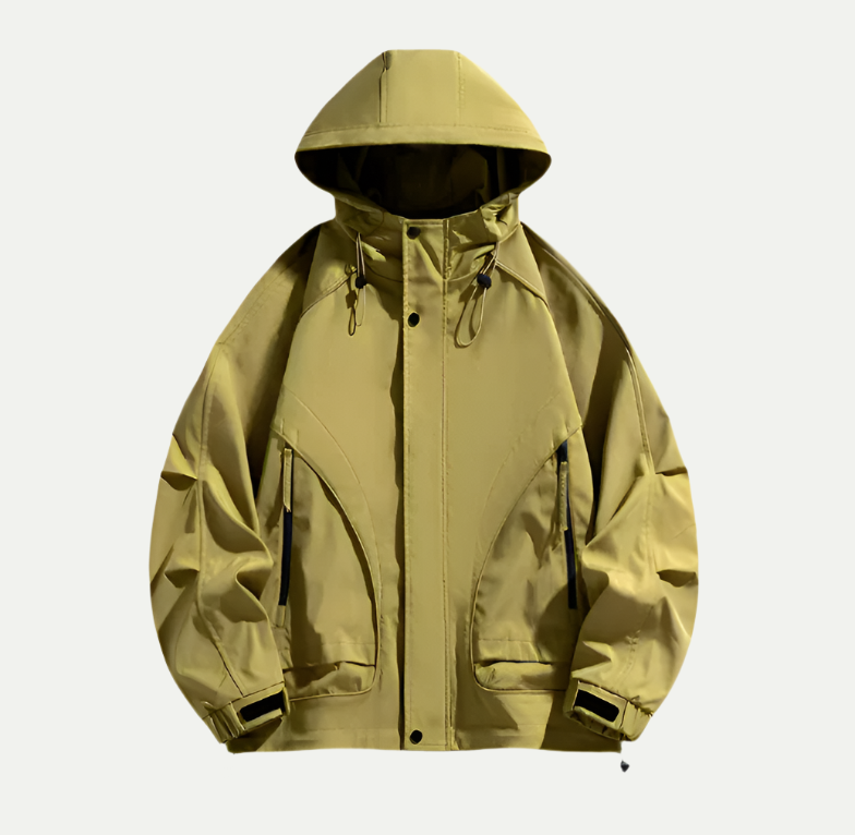 VogeLuxe | Men’s Weather Resistant Technical Parka