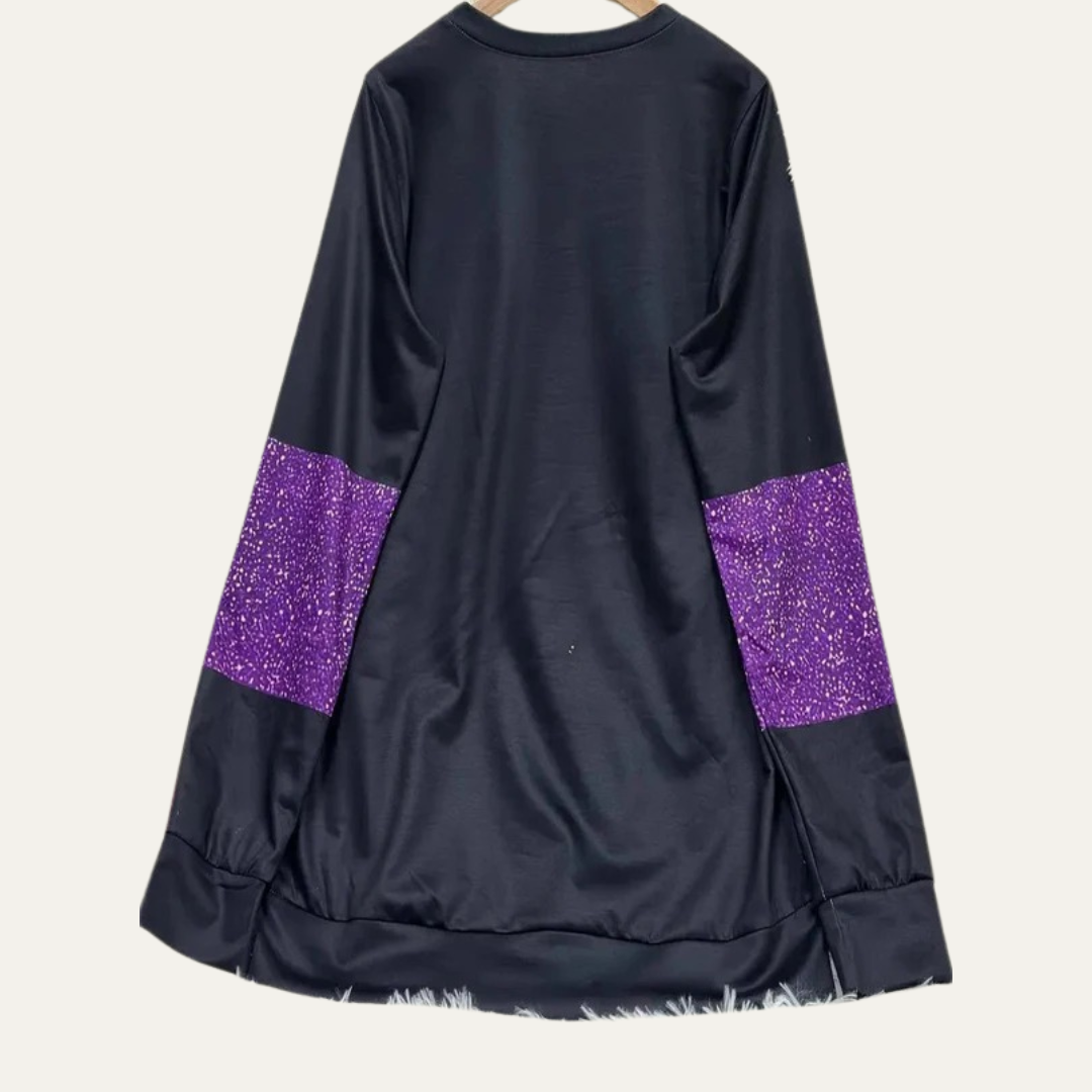 VogeLuxe | Women’s Starry Tree Christmas Sweatshirt