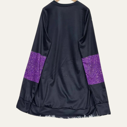 VogeLuxe | Women’s Starry Tree Christmas Sweatshirt