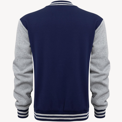 VogeLuxe | Men’s Color Block Varsity Jacket