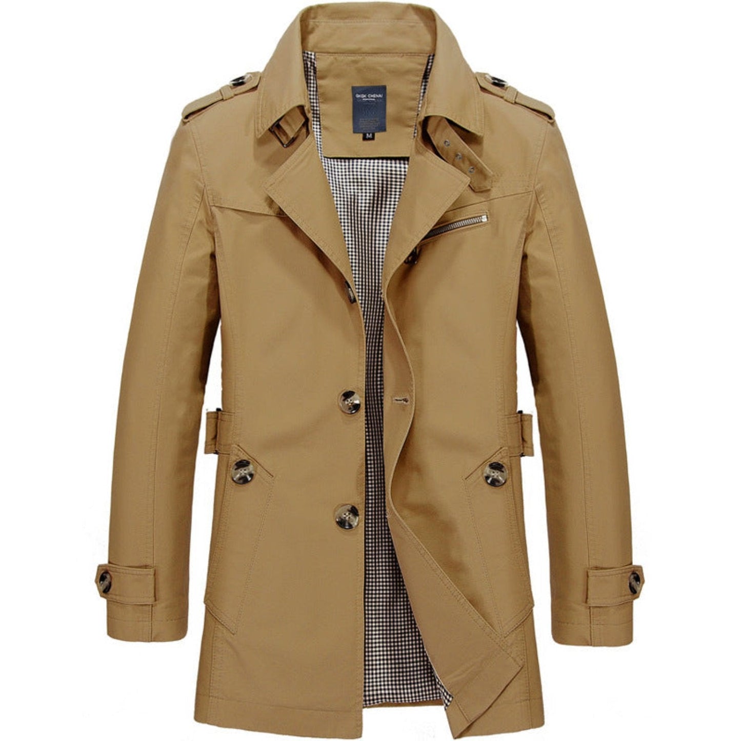 Classic Men's Long Coat