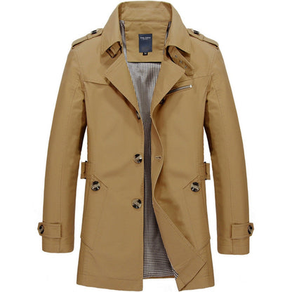 Classic Men's Long Coat