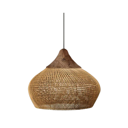 Natural Woven Rattan Pendant Ceiling Light