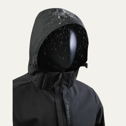 VogeLuxe | Men’s Waterproof Windproof High Neck Outdoor Shell Jacket