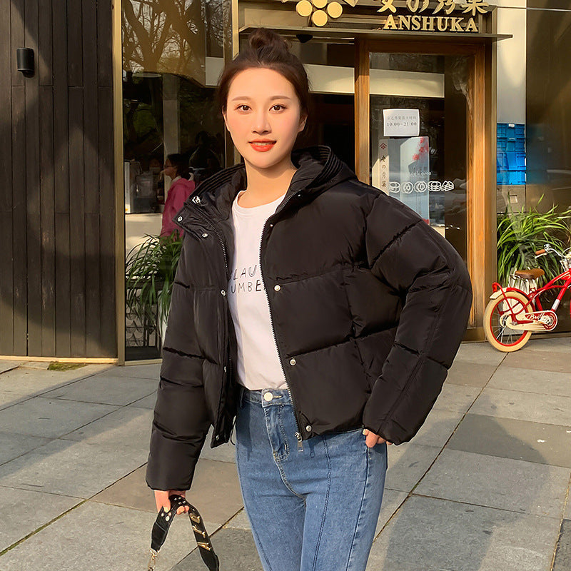 Warm Short Parka Jacket For Women Everyday Wear - VogeLuxe
