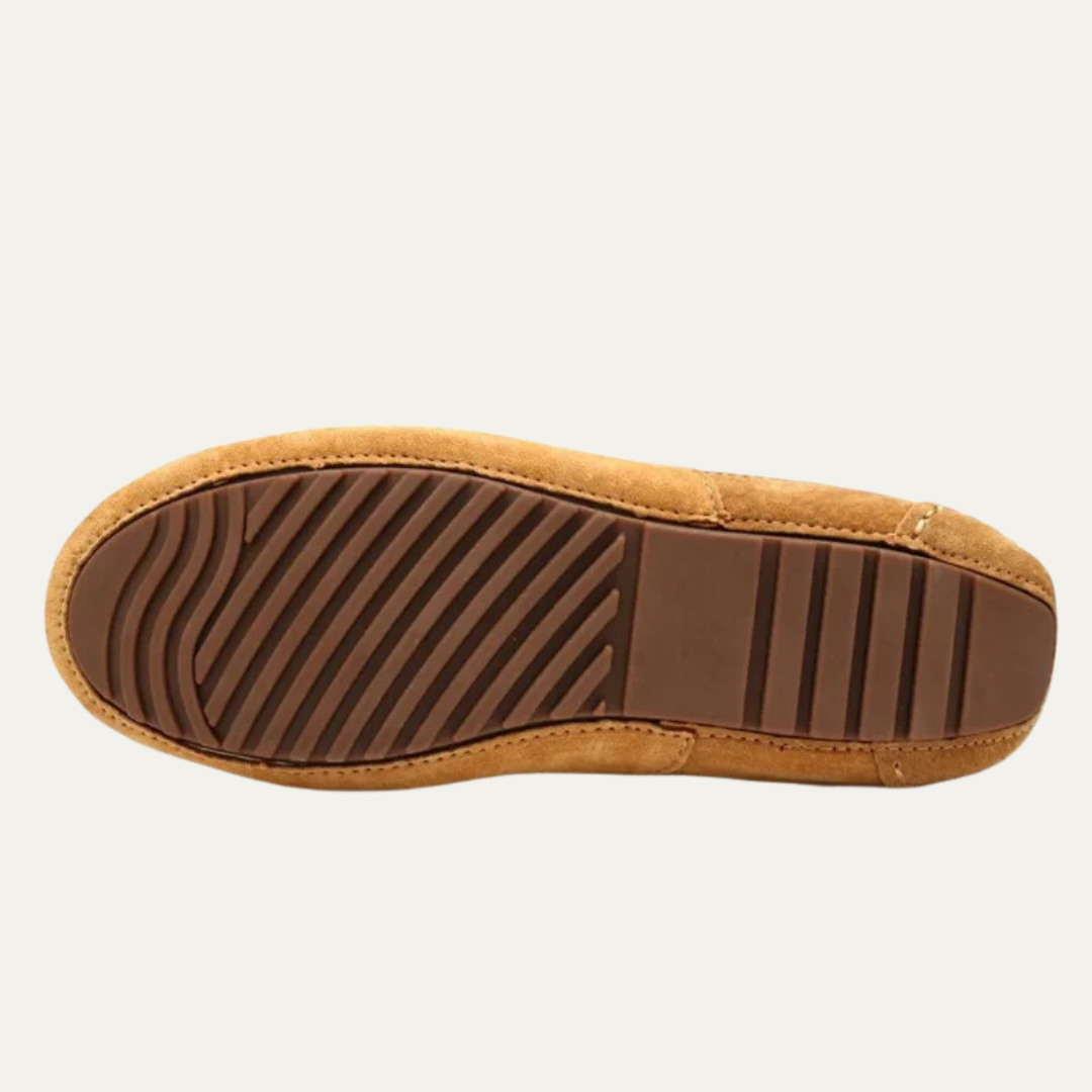 VogeLuxe | Men’s Suede Hand-Stitched Moccasins