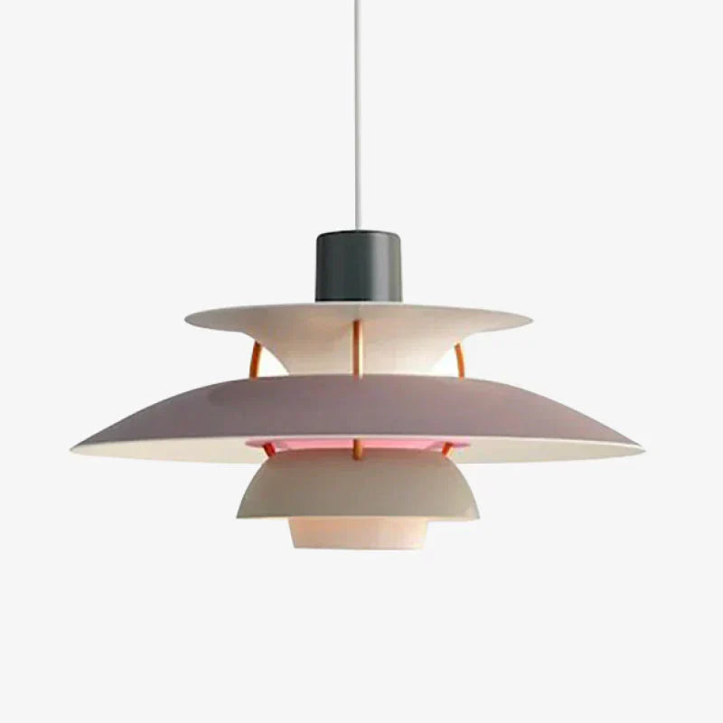 Chic LED Pendant Light With Fabric Shade