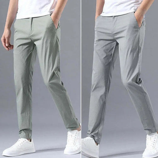 Comfortable Slim Fit Mens Chino Pants - VogeLuxe