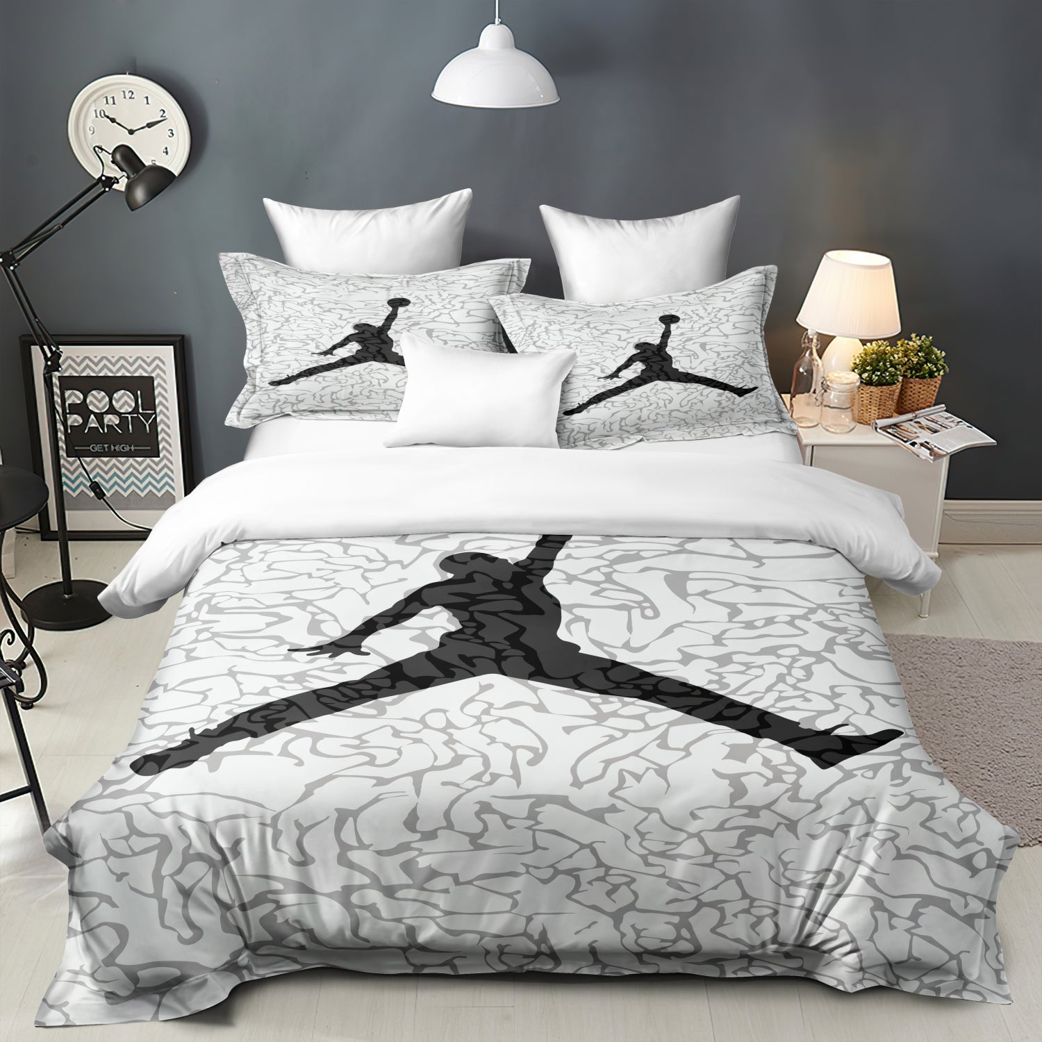 Plush Basketball Bedding Set for All Size Beds - VogeLuxe