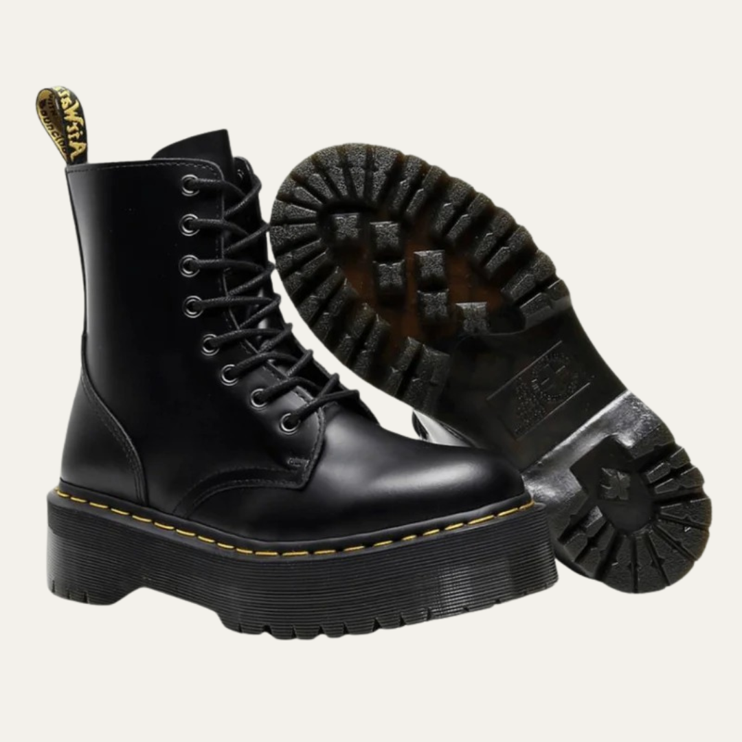 VogeLuxe | Women’s Chunky Platform Lace Up Ankle Boots