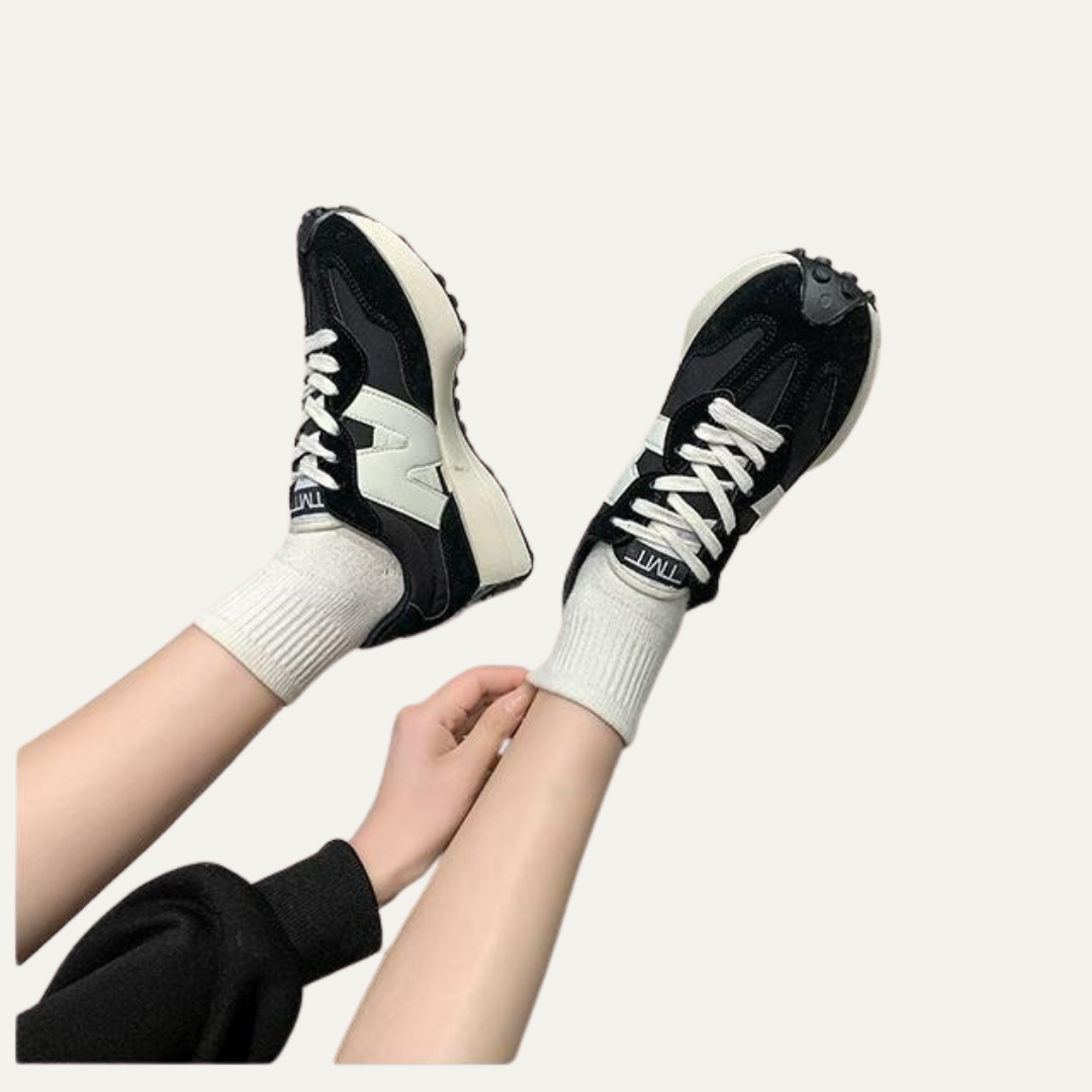 VogeLuxe | Women’s Paneled Low Top Athletic Sneakers