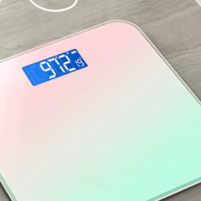 Accurate Digital Bathroom Scale with LED Screen - VogeLuxe