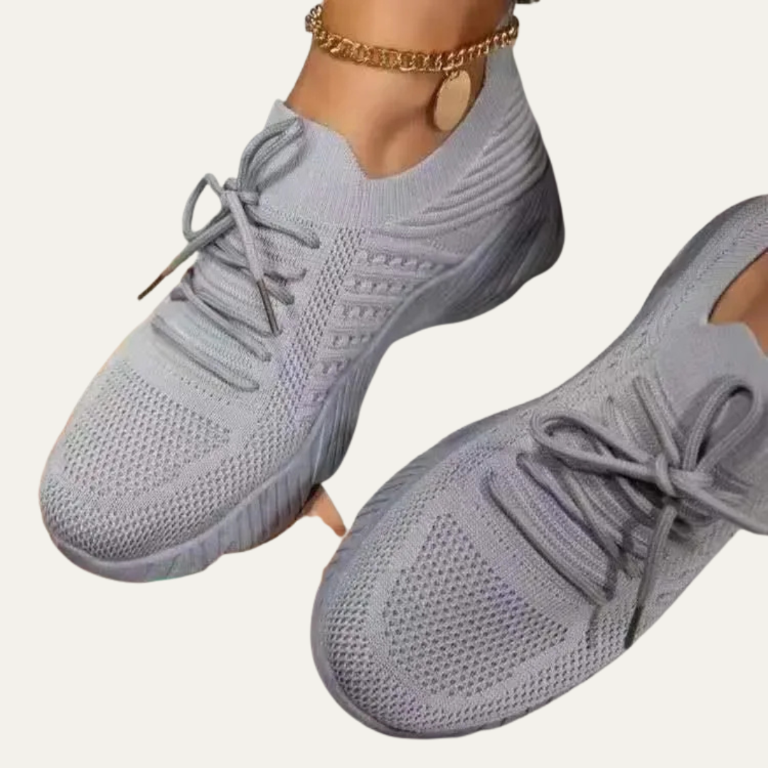 VogeLuxe | Women’s Lightweight Slip On Platform Sneakers