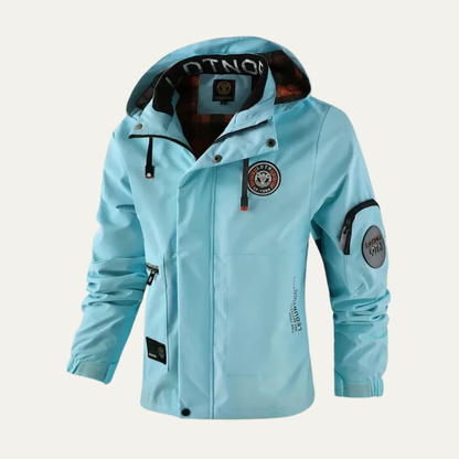 VogeLuxe | Men’s Water Resistant Hooded Urban Utility Jacket