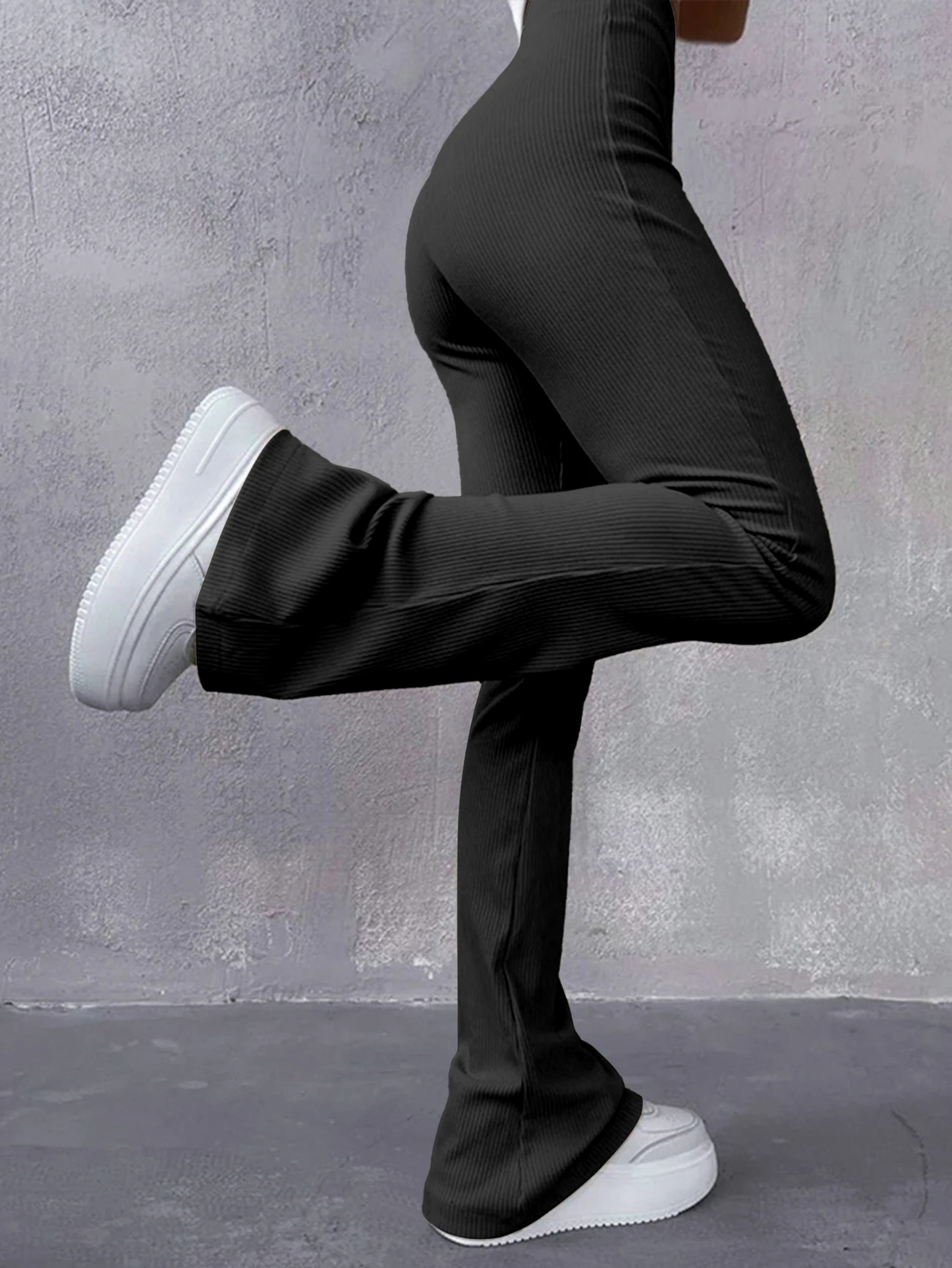 Classic High Waist Comfortable Flare Pants