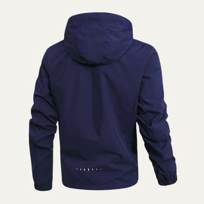 VogeLuxe | Men’s Performance Hooded Windbreaker Jacket
