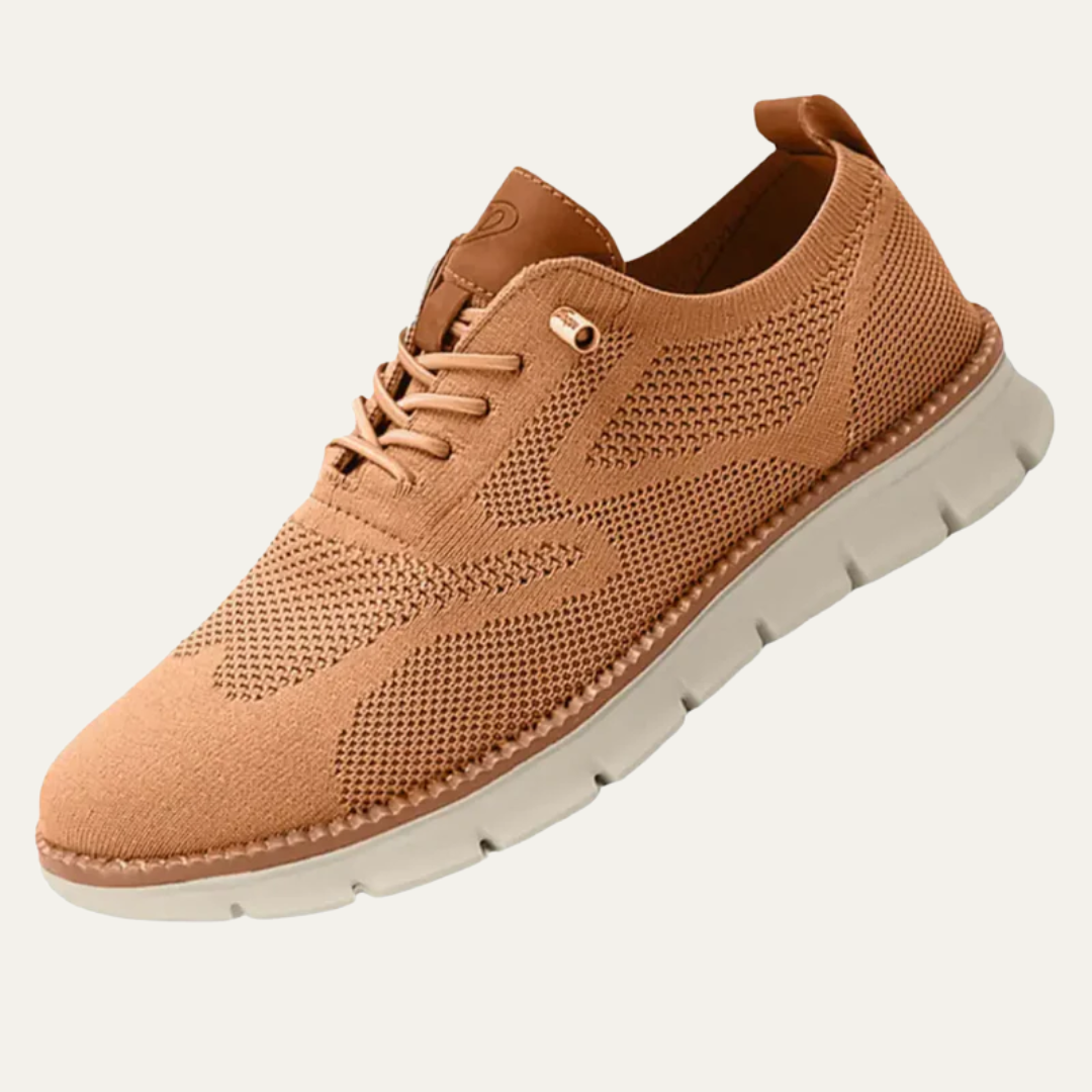 VogeLuxe | Men’s Mixed Media Low Top Platform Sneakers