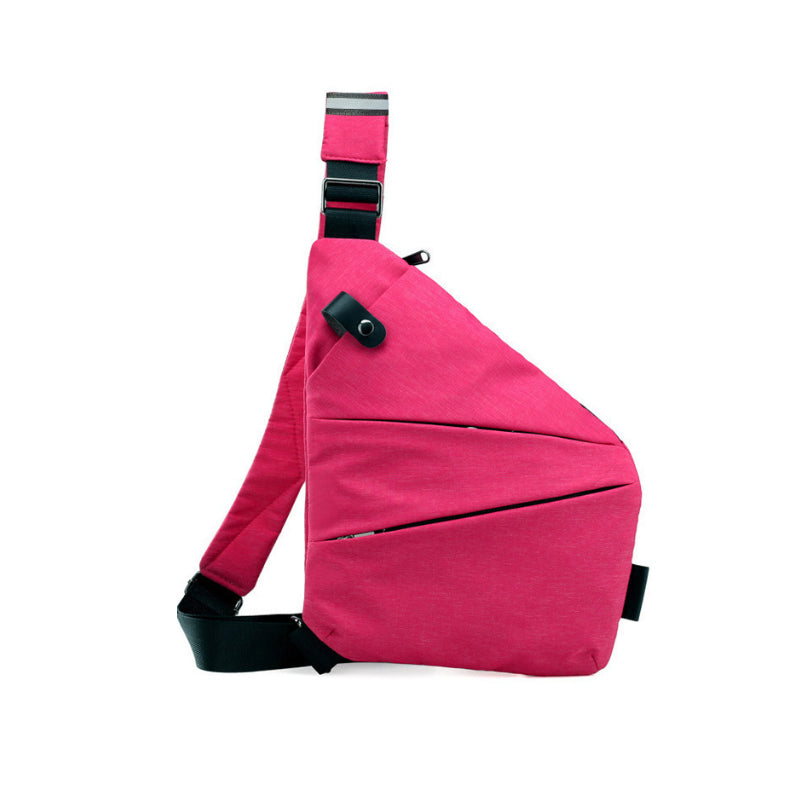 Practical Travel Sling Bag With Safe Pockets