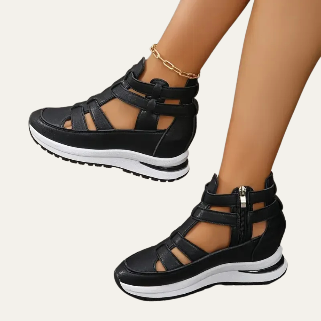 VogeLuxe | Women’s Platform Gladiator Sneaker Sandals