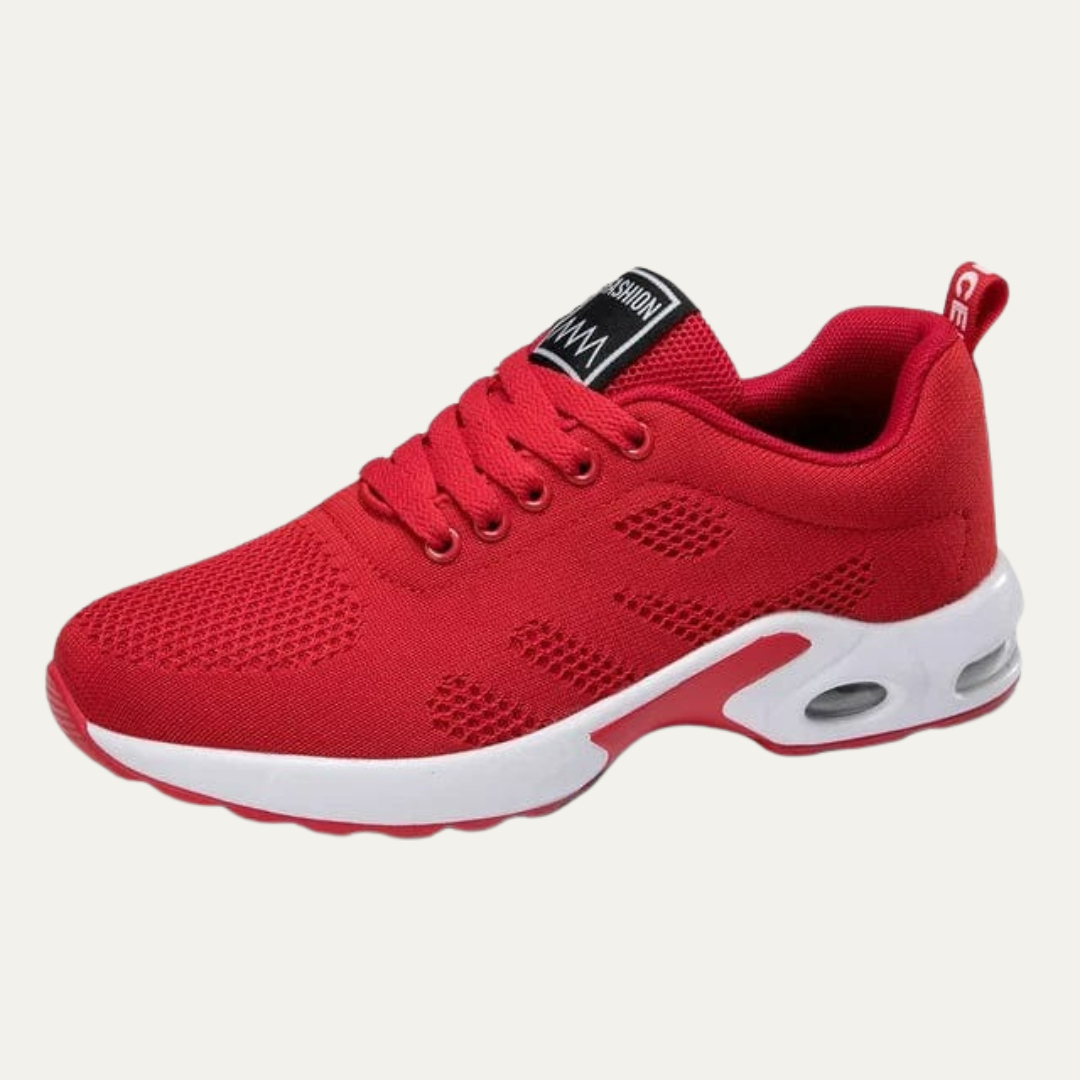 VogeLuxe | Women’s Metallic Trim Low Top Platform Sneakers