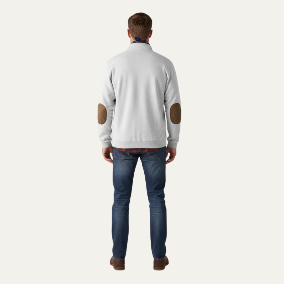 VogeLuxe | Men’s Classic Fine Knit Crew Neck Sweater