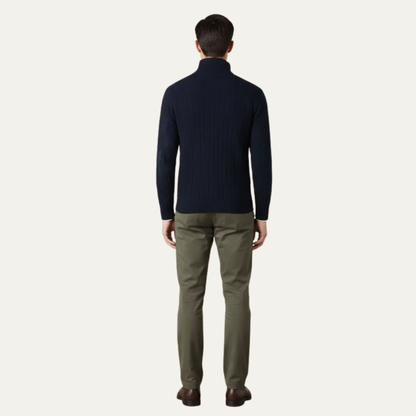 VogeLuxe | Men’s Textured Quilted Bomber Jacket