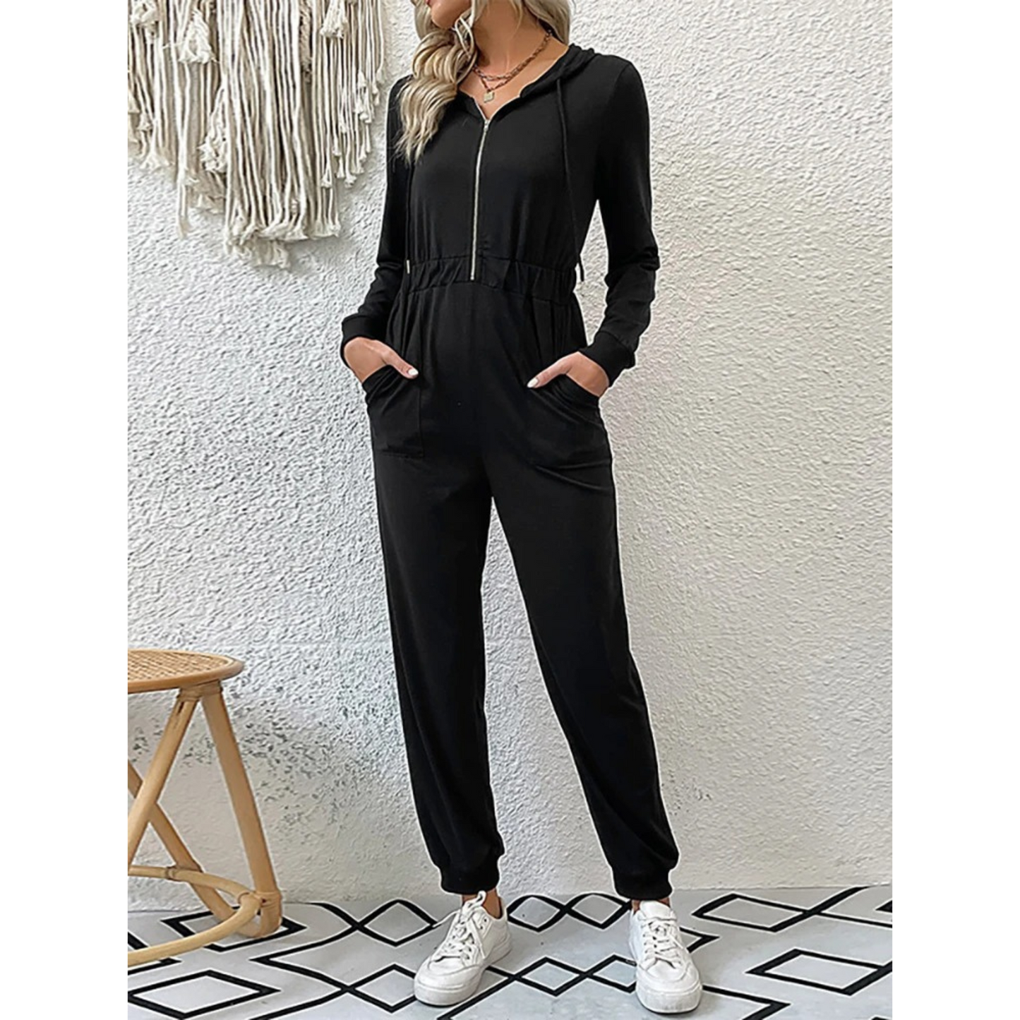 Comfy Vintage Women's Jumpsuit for Daily Wear