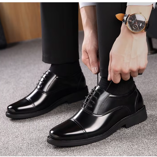 Classic Dress Leather Shoes - VogeLuxe