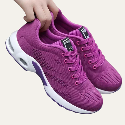 VogeLuxe | Women’s Athletic Sneaker with Cushioned Air Pocket Midsole
