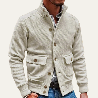 VogeLuxe | Men’s Knitted Cardigan Jacket