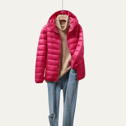 VogeLuxe | Women’s Shiny Ultralight Puffer Jacket