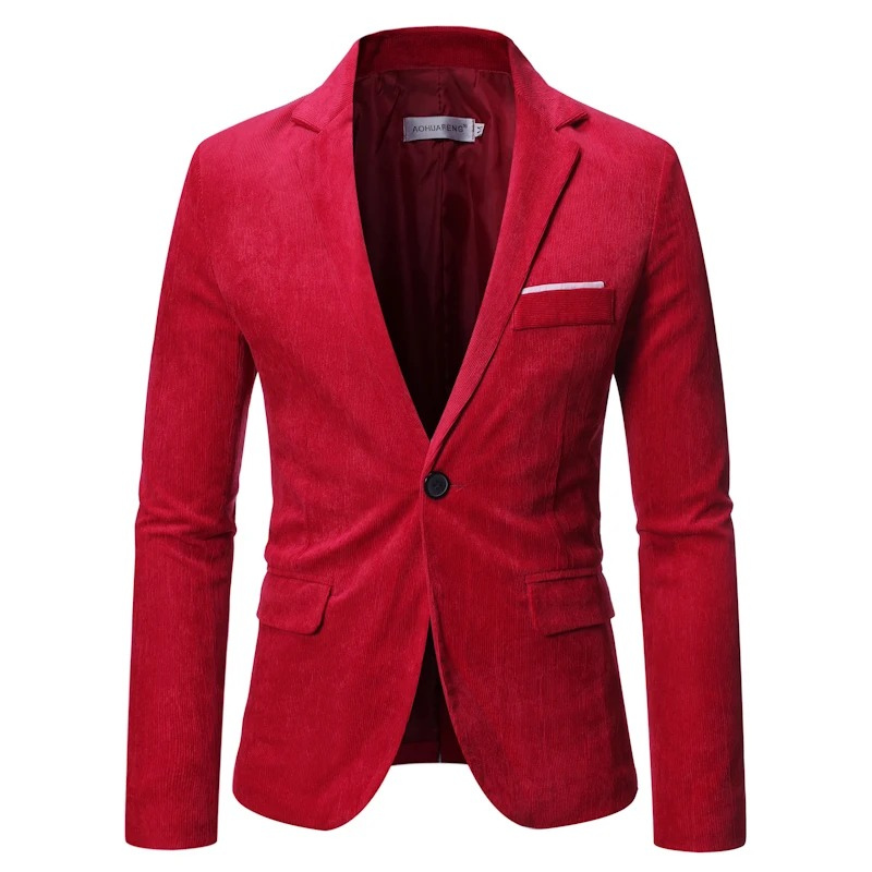 Relaxed Fit Mens Corduroy Jacket