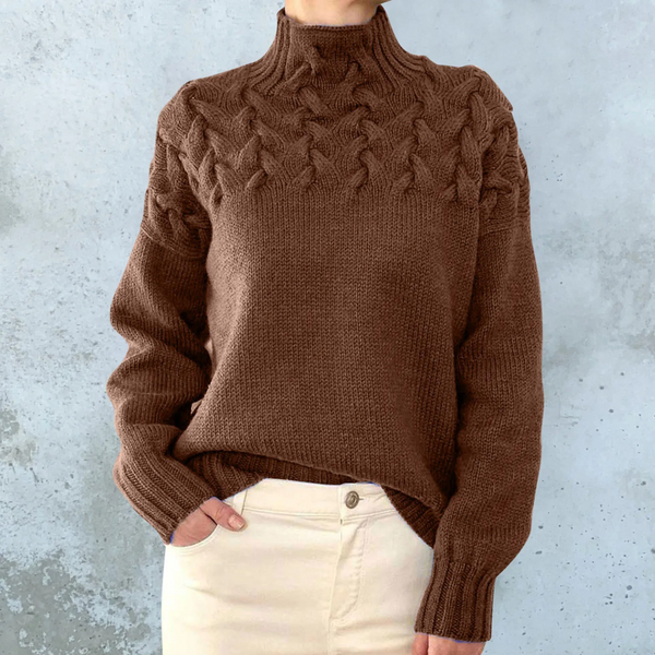Cozy Women's Winter Turtleneck Jumper