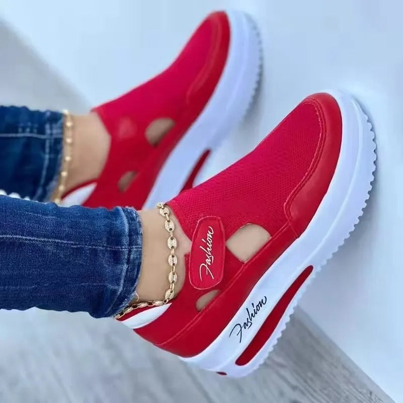 Supportive Walking Shoes for Women - Lightweight and Breathable