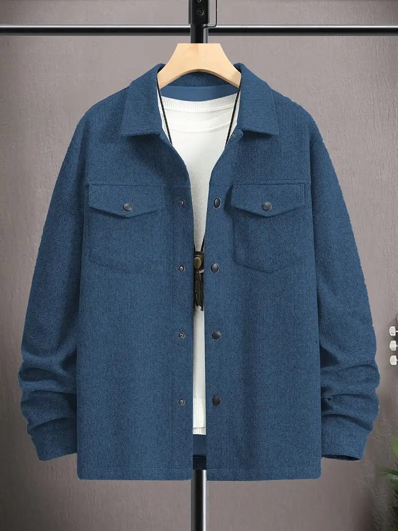 Stylish Men's Casual Jacket - VogeLuxe
