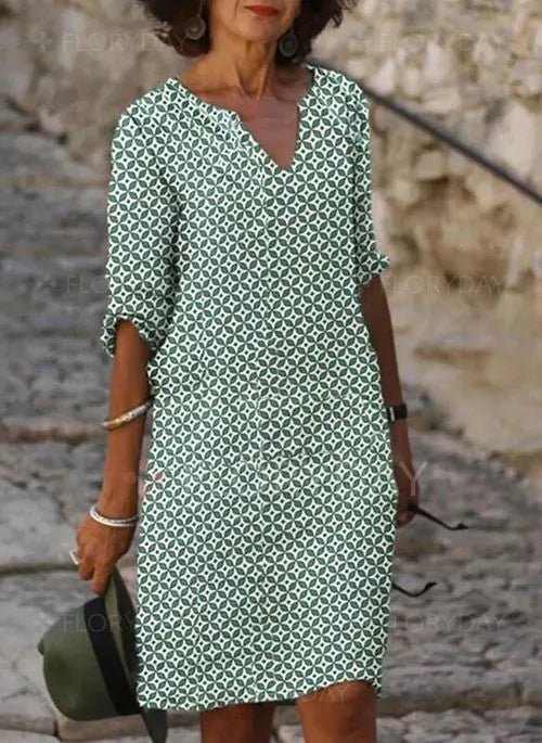 Classy Knee Length Women's Dress - VogeLuxe