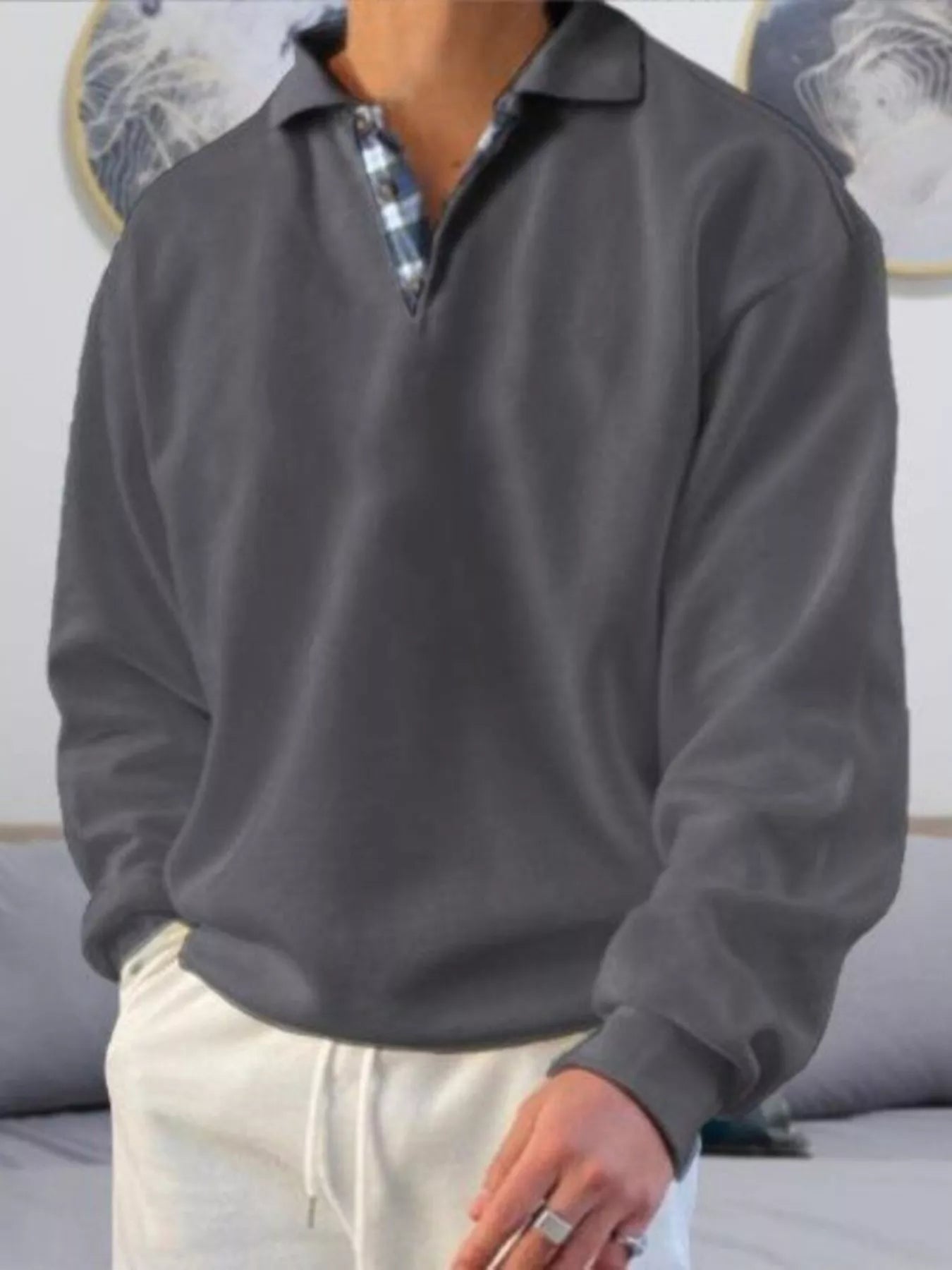 Large Size Mens Classic Polo Shirt