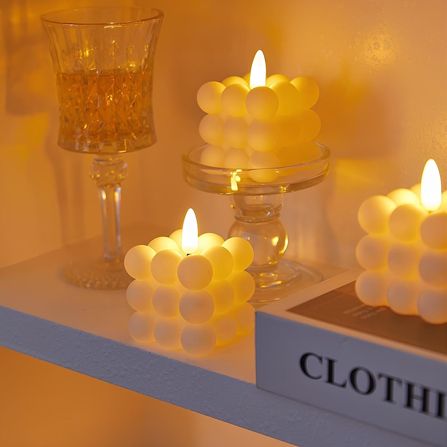 Battery Operated LED Faux Candles
