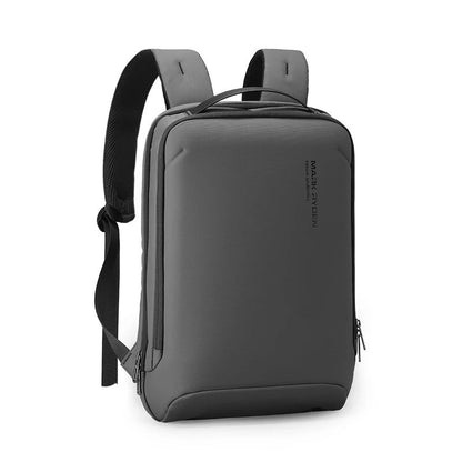 Durable Lightweight Laptop Backpack Black Grey Protection