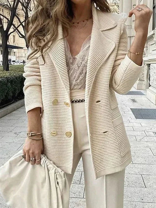 Women's Cozy Button Front Cardigan Sweater - VogeLuxe