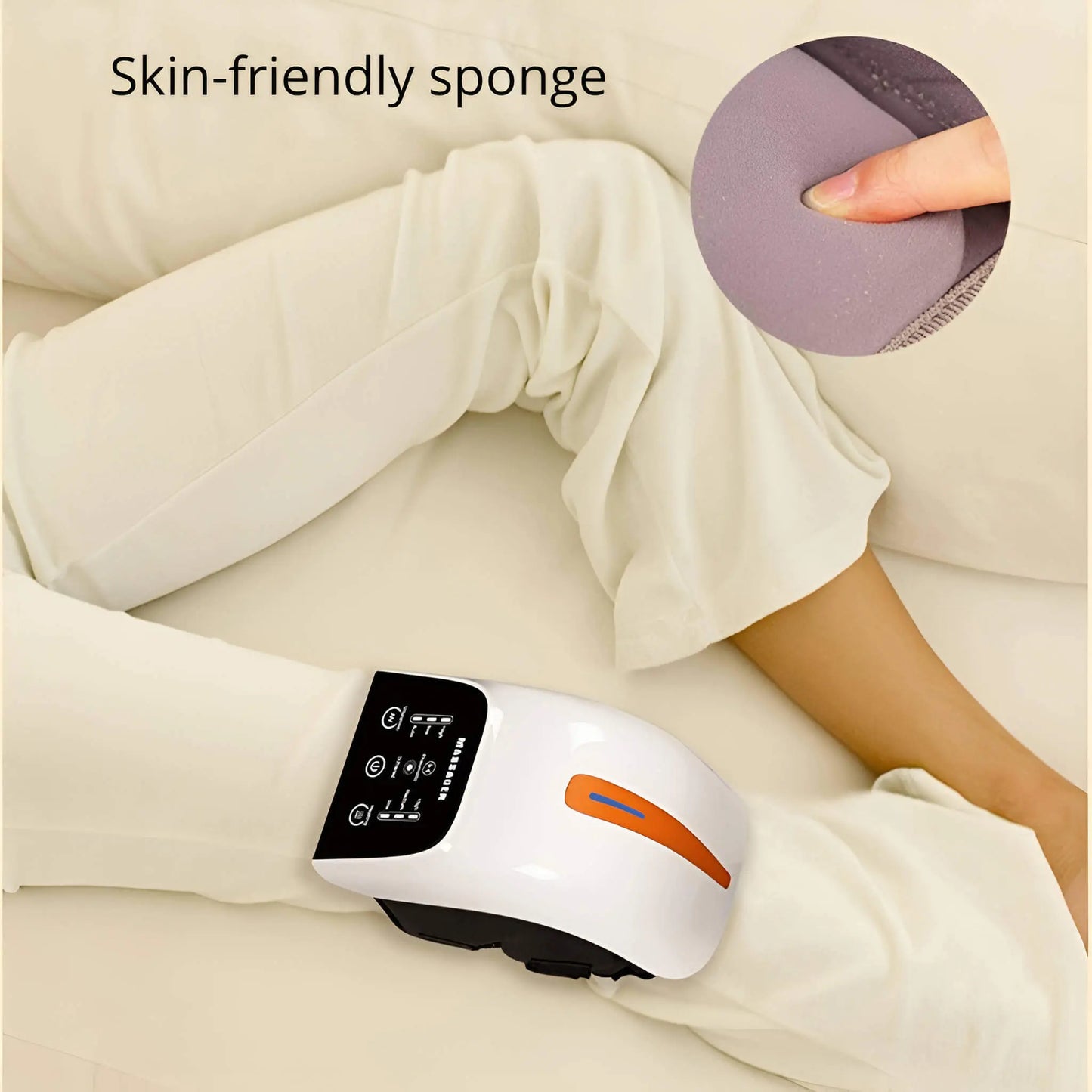 Heated Kneading Massage Cushion for Home Relief - BritishElegance