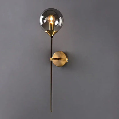 Clear Crystal Ball Ornament