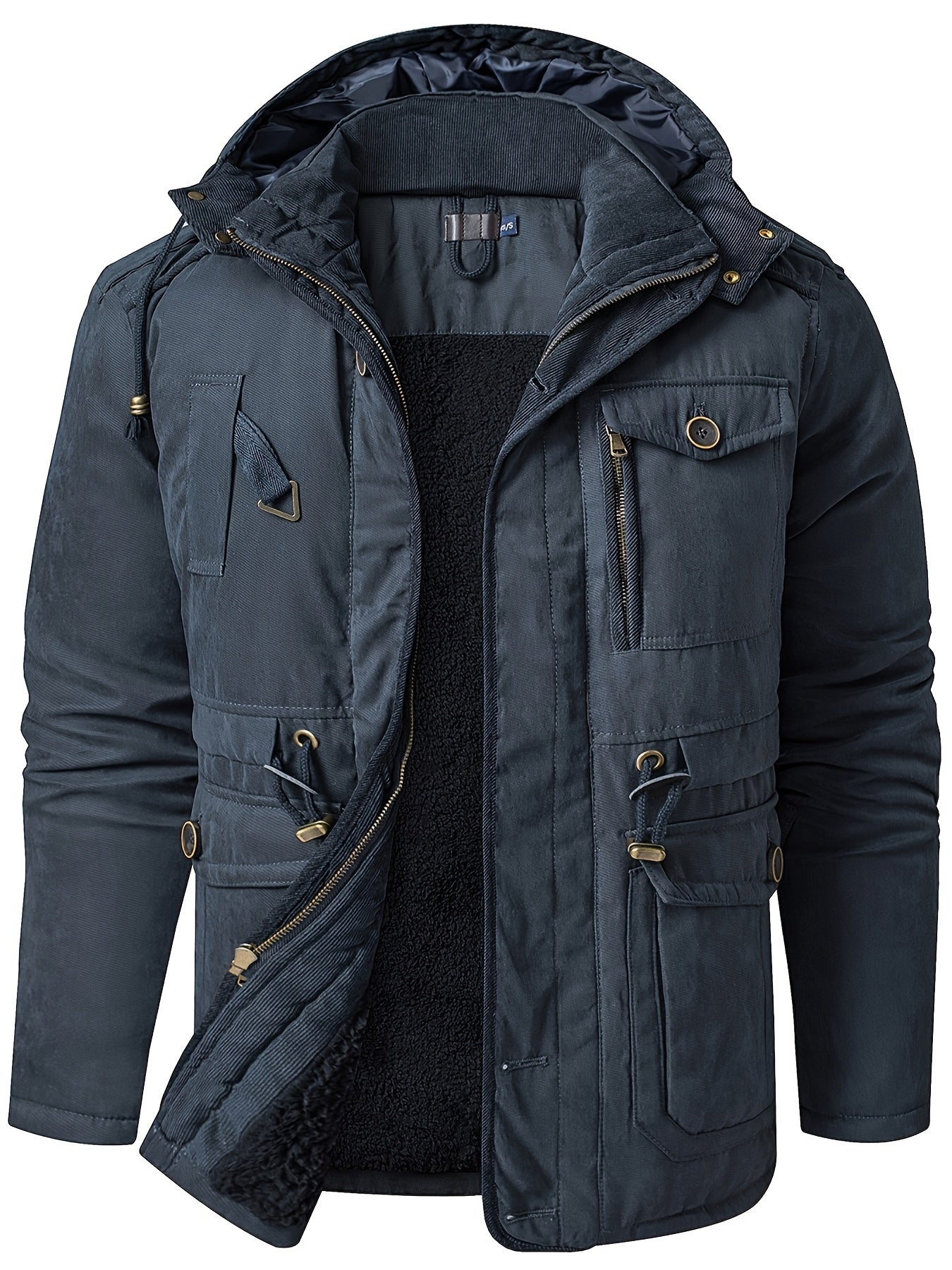Warm Mens Waterproof Parka Jacket