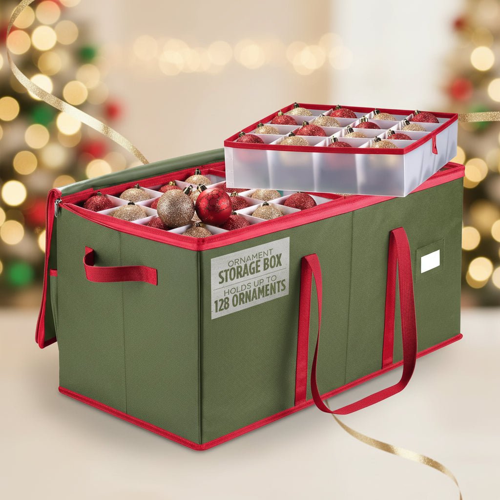 Holiday Decor Storage Container Soft Cloth Inserts - VogeLuxe