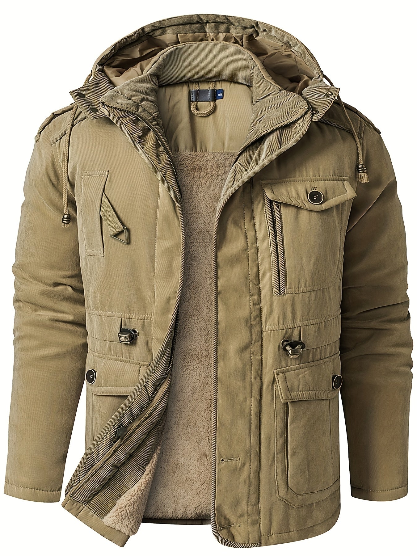 Warm Mens Waterproof Parka Jacket
