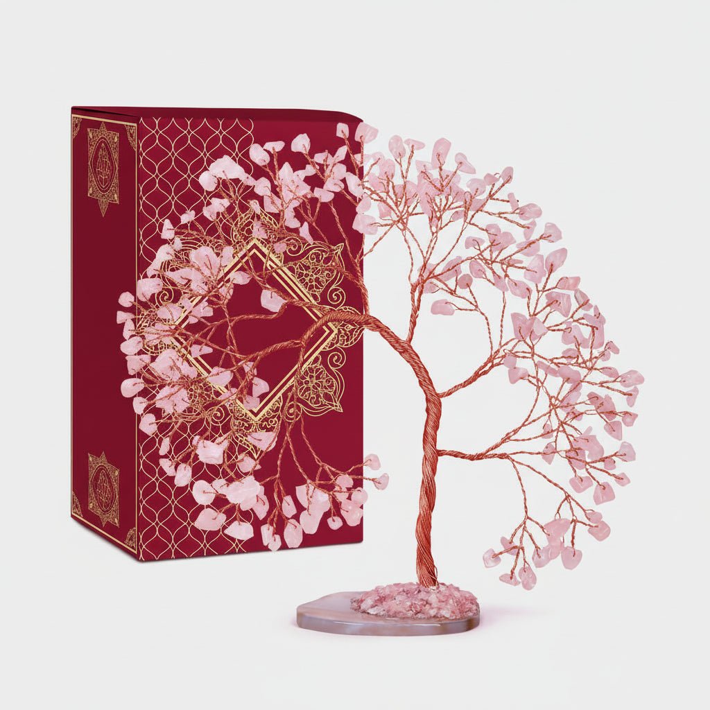 Healing Crystal Gemstone Tree Figurine Decoration