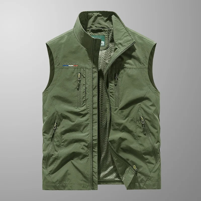 Comfortable Hiking Cargo Vest for Men