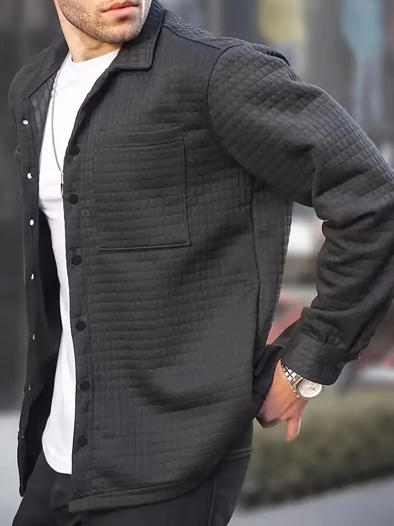 Stylish Men's Casual Jacket Modern Fit