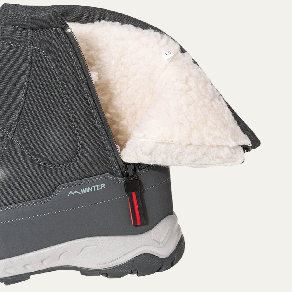 VogeLuxe | Women’s Mid Calf Quilted Winter Snow Boots